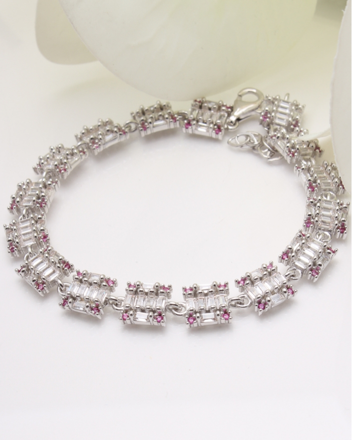 Bratara argint si cubic zirconia cod 5-38449, gr13