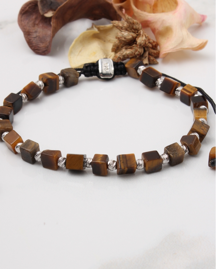 Bratara argint cu snur cod 5-43412, gr6.8