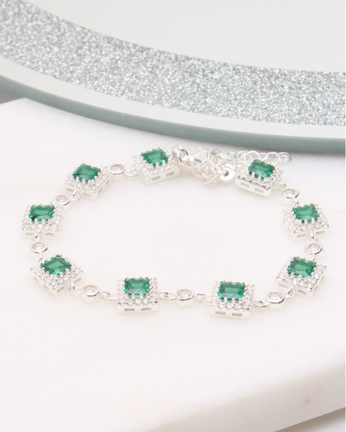 Bratara argint si cubic zirconia cod 5-50233, gr7.6