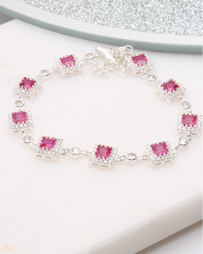 Bratara argint si cubic zirconia cod 5-50235, gr7.6