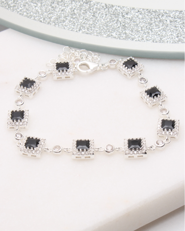Bratara argint si cubic zirconia cod 5-50236, gr7.6