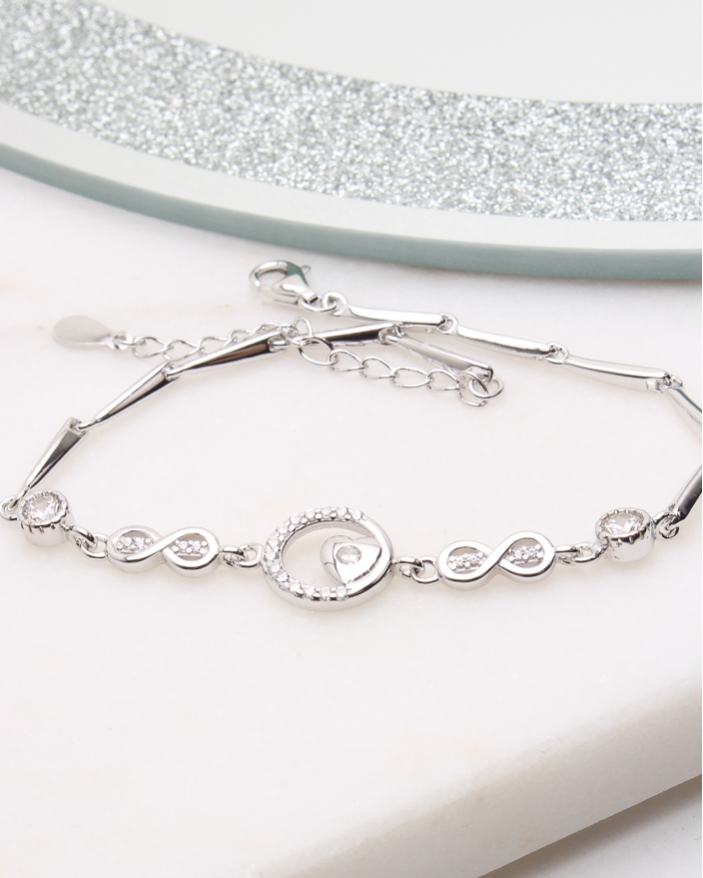 Bratara argint si cubic zirconia cod 5-50407, gr5.2