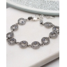 Bratara argint cu marcasite cod 5-51109, gr7.6