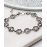 Bratara argint cu marcasite cod 5-51110, gr7.6