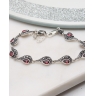 Bratara argint cu marcasite cod 5-51115, gr7.7