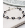Bratara argint cu marcasite cod 5-51116, gr7.7