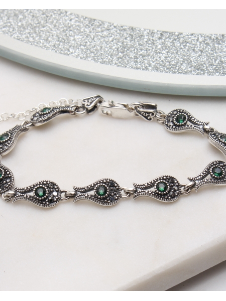 Bratara argint cu marcasite cod 5-51124, gr8.8