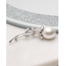 Brosa argint floare cod 8-49967, gr6