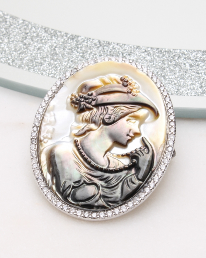 Brosa argint cod 8-50363, gr9.7