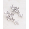 Cercei argint si cubic zirconia cod 2-48276, gr5.5