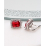 Cercei argint si cubic zirconia cod 2-50568, gr4.6