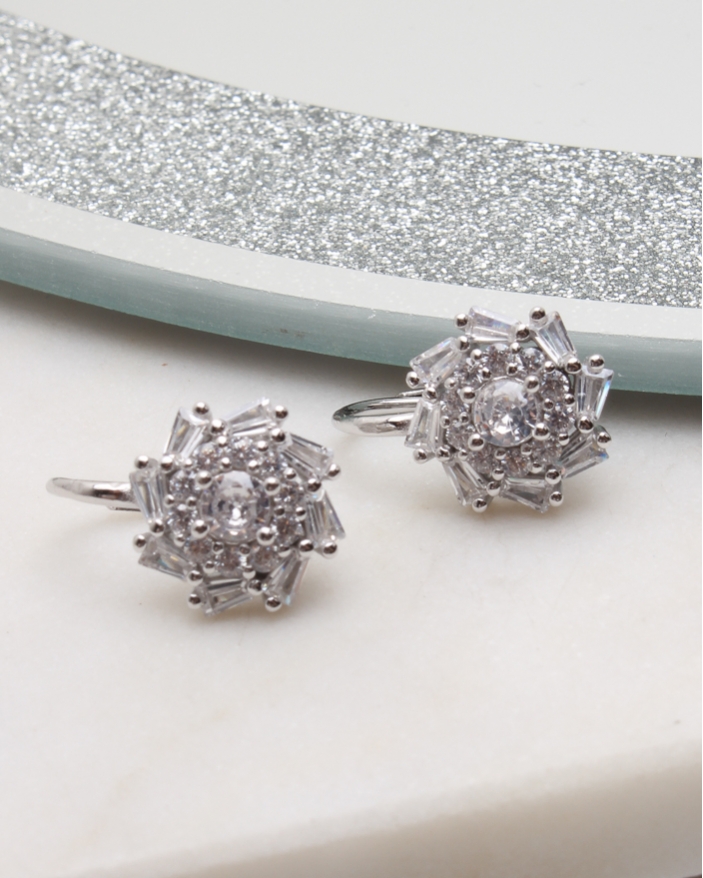 Cercei argint si cubic zirconia cod 2-50799, gr4.4