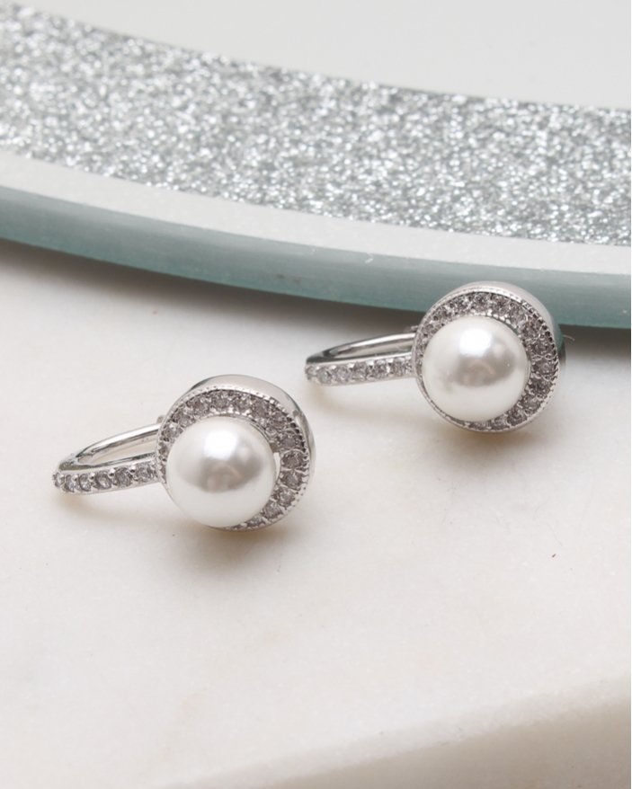 Cercei argint si cubic zirconia cod 2-50805, gr3.1
