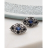 Cercei argint cu marcasite cod 2-50824, gr2.8