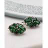 Cercei argint cu marcasite cod 2-50827, gr3.9