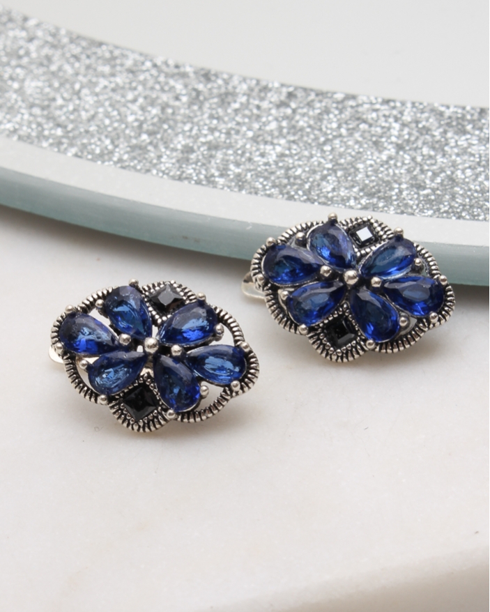 Cercei argint cu marcasite cod 2-50828, gr3.9