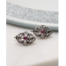 Cercei argint cu marcasite cod 2-50829, gr2.7