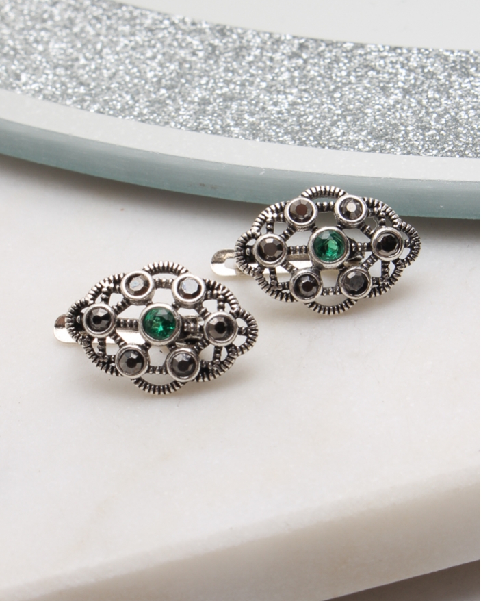 Cercei argint cu marcasite cod 2-50831, gr2.7