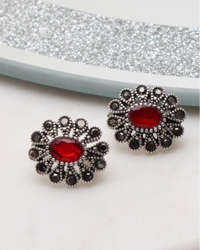 Cercei argint cu marcasite cod 2-50833, gr3.1