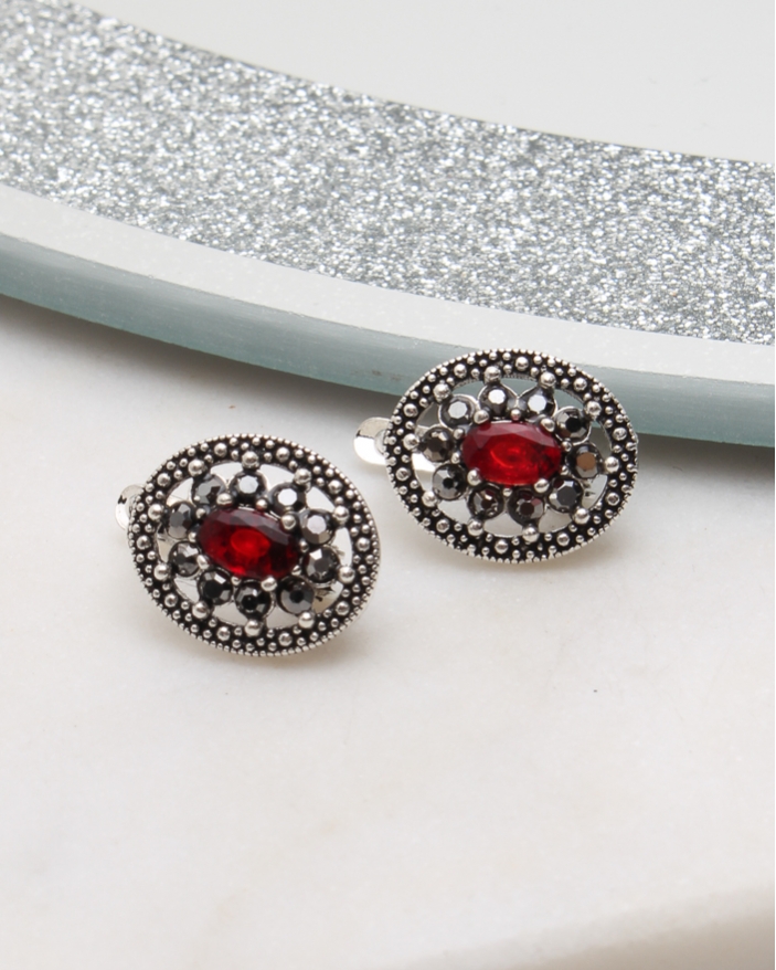 Cercei argint cu marcasite cod 2-50834, gr2.5