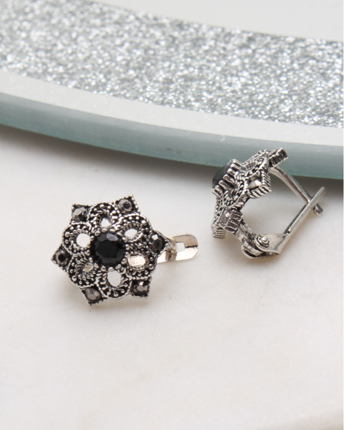 Cercei argint cu marcasite cod 2-50838, gr1.9