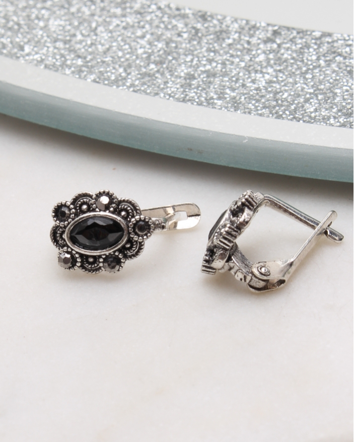 Cercei argint cu marcasite cod 2-50842, gr1.8