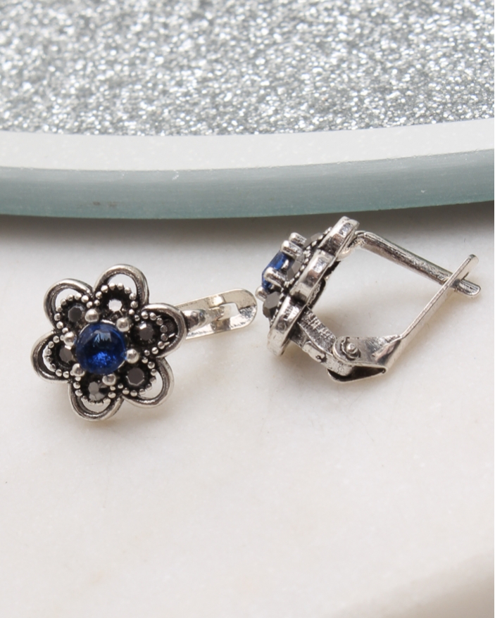 Cercei argint cu marcasite cod 2-50849, gr1.9