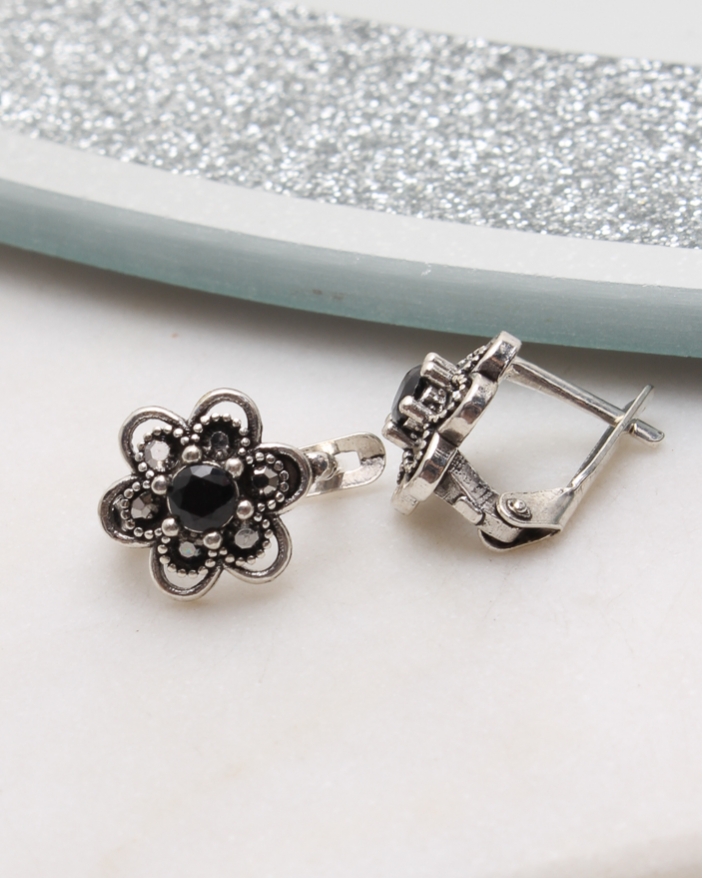 Cercei argint cu marcasite cod 2-50851, gr1.9