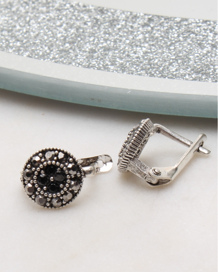 Cercei argint cu marcasite cod 2-50853, gr1.7