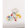 Pandantiv argint pictor cod 6-47424. gr3.7