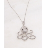Colier argint caracatita cod 4-48244, gr3.8