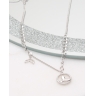 Colier argint si cubic zirconia cod 4-50653, gr3.9