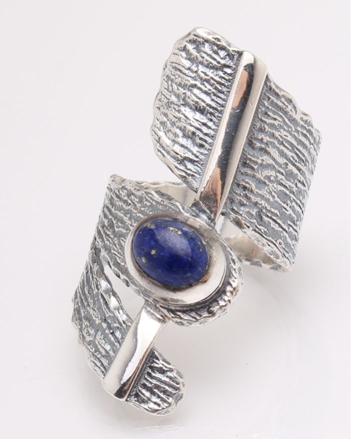 Inel argint lapis lazuli cod 1-27253, gr12.8