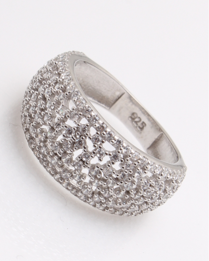 Inel argint si cubic zirconia cod 1-34659, gr2.7
