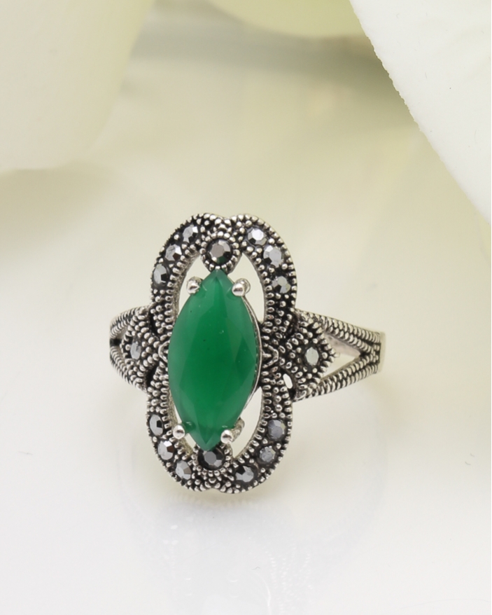 Inel argint cu marcasite cod 1-35765, gr4.2