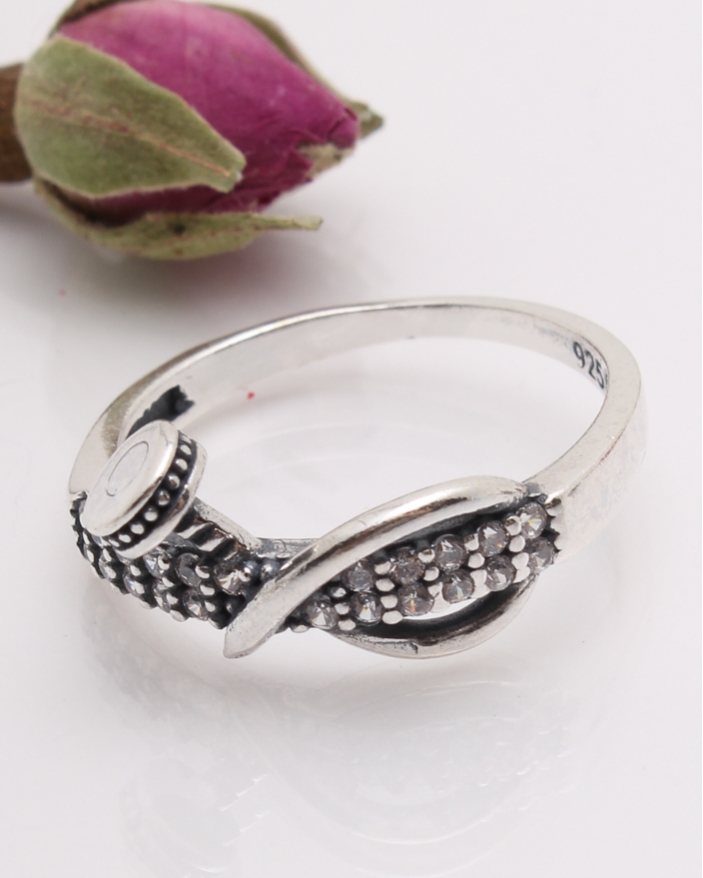 Inel argint si cubic zirconia cod 1-42252, gr2.2