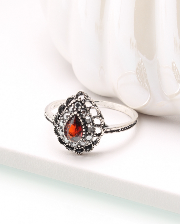 Inel argint cu marcasite cod 1-44795, gr2.4
