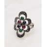 Inel argint cu marcasite cod 1-47662, gr5.6