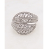 Inel argint si cubic zirconia cod 1-48352, gr6.2