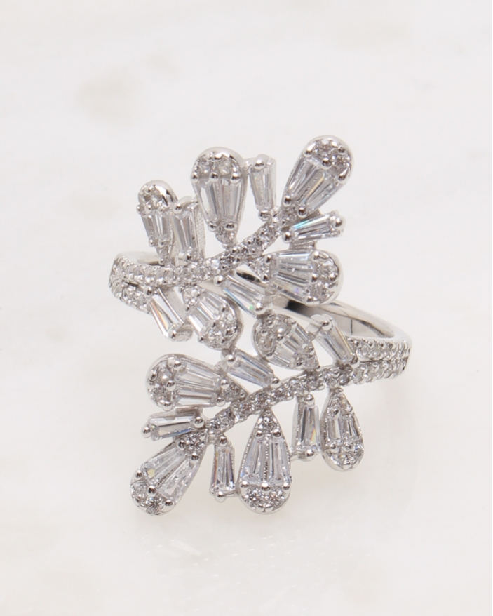 Inel argint si cubic zirconia cod 1-48368, gr3.8