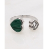 Inel argint inimioara cod 1-48390, gr3.8