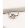 Inel argint inima cod 1-49400, gr2.6