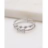 Inel argint si cubic zirconia cod 1-49786, gr2.2