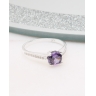 Inel argint si cubic zirconia cod 1-50036, gr2.2