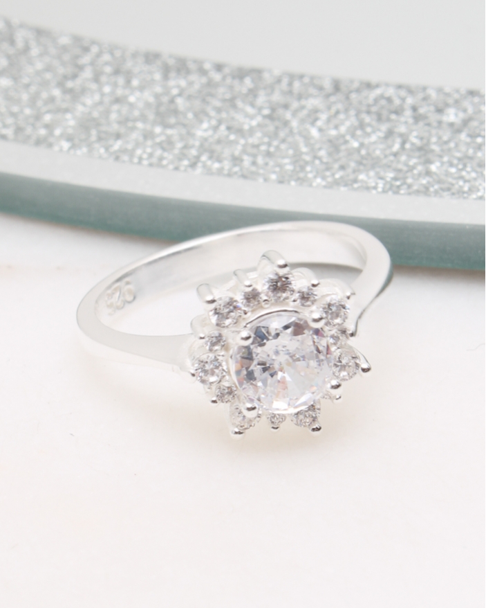 Inel argint si cubic zirconia cod 1-50044, gr3.1