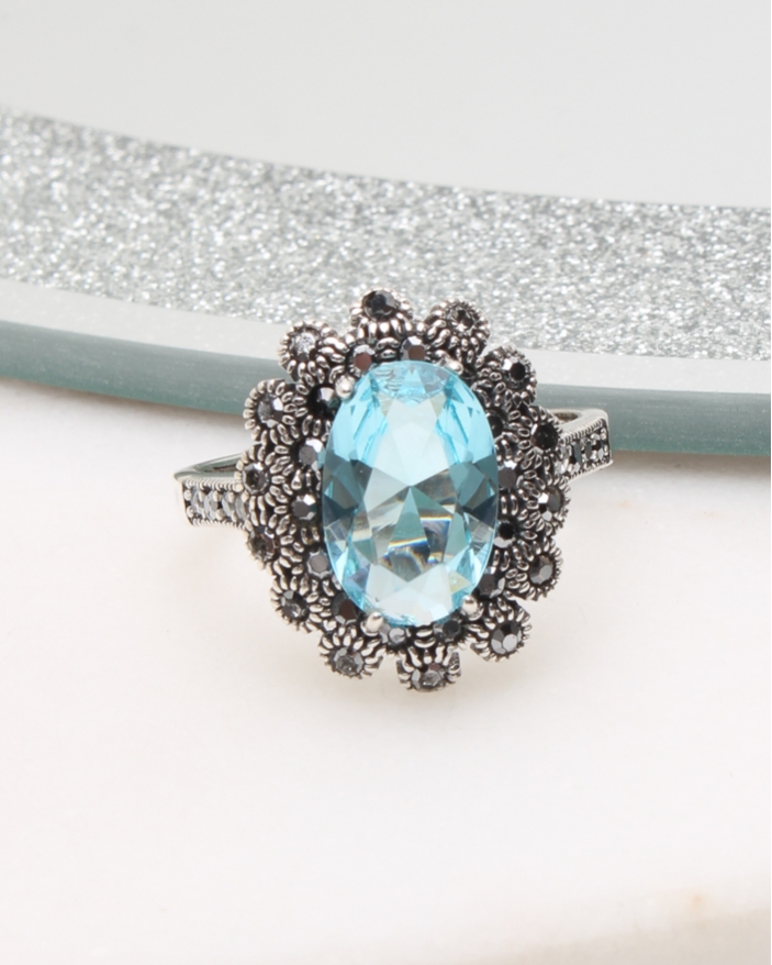 Inel argint cu marcasite cod 1-50079, gr4.3