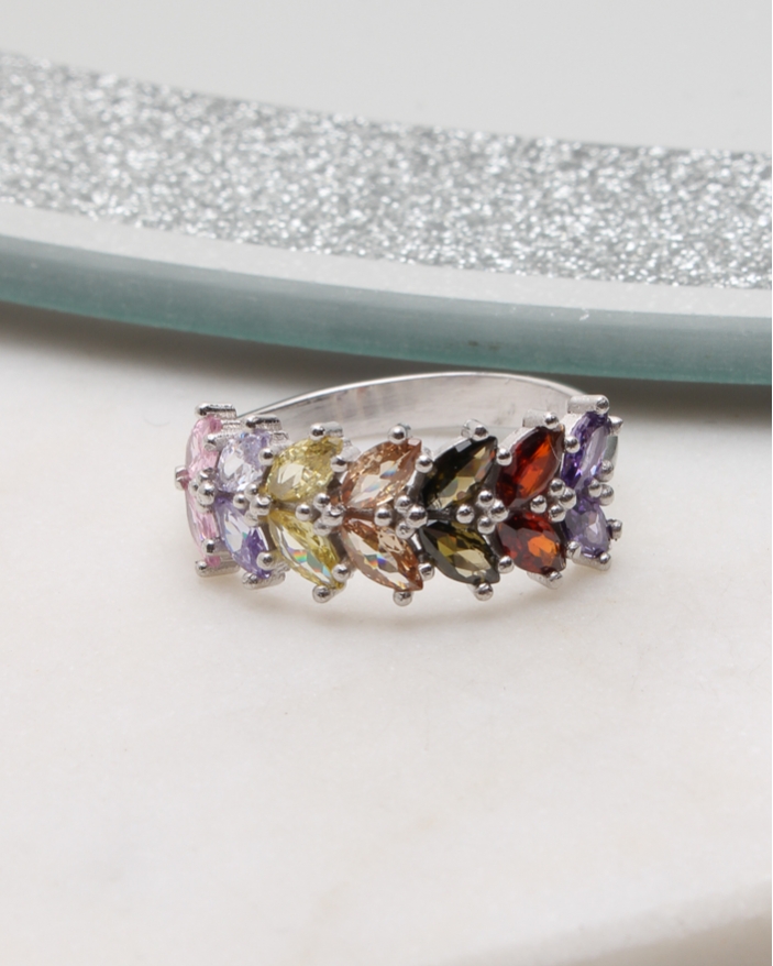 Inel argint si cubic zirconia cod 1-50884, gr2.6