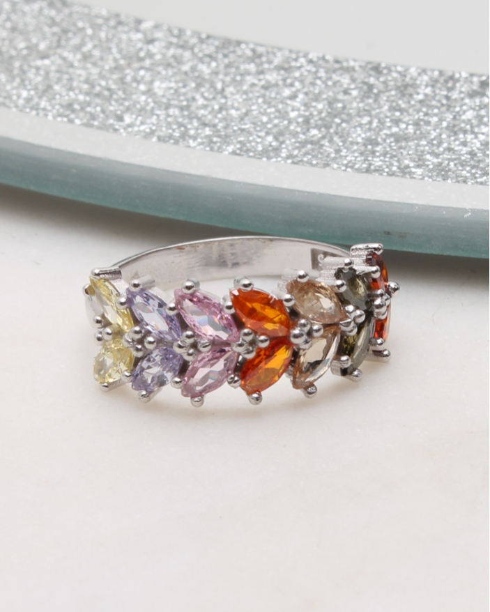 Inel argint si cubic zirconia cod 1-50886, gr2.7