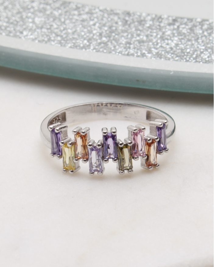 Inel argint si cubic zirconia cod 1-50890, gr2