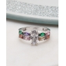 Inel argint si cubic zirconia cod 1-50894, gr2.7